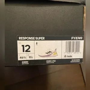 adidas | Shoes | Nwt Adidas Whiteneon Yellow Athletic  display picture 1
